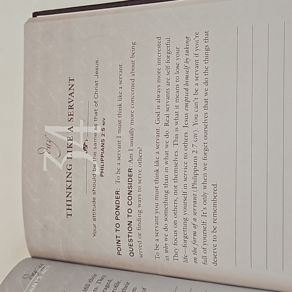 The Purpose Driven Life Journal Rick Warren  Inspirio Prayer Book 2002 - Picture 13 of 17